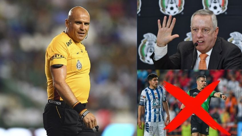 Paco Chacón y los ex árbitros que exigen la renuncia de Arturo Brizio tras el Pachuca vs Atlas
