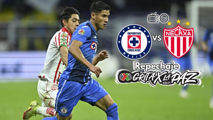 Qué canal transmite Cruz Azul vs Necaxa EN VIVO por TV: Repechaje Liga MX
