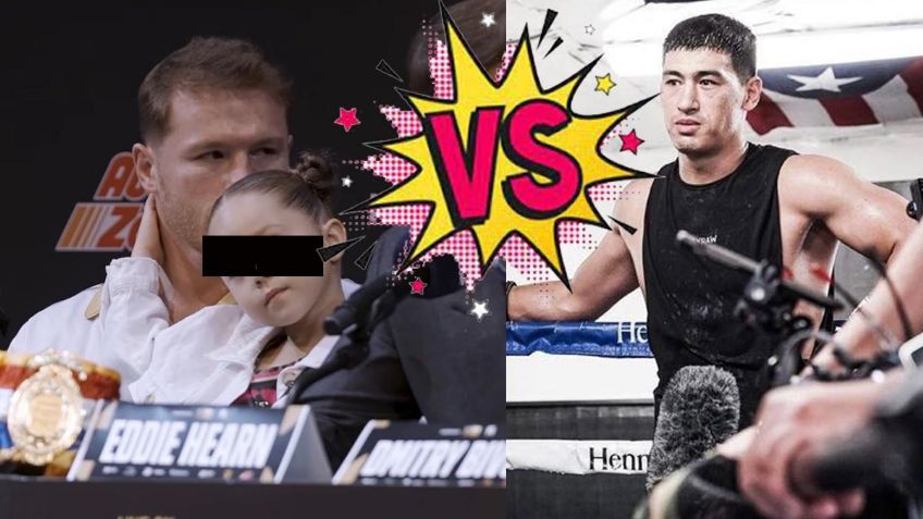 Hija de Canelo Álvarez suelta inocente primer golpe Dmitry Bivol
