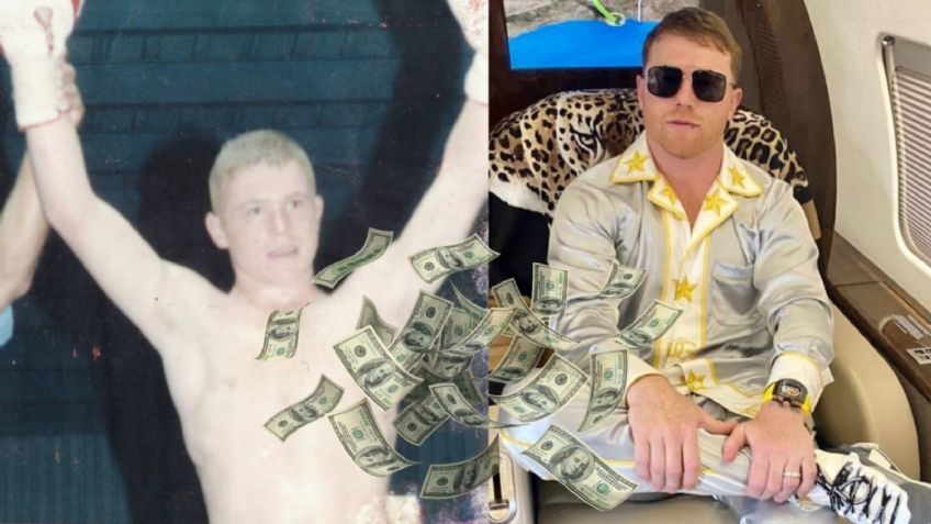 Así ha sido la millonaria evolución en la carrera de Canelo Álvarez