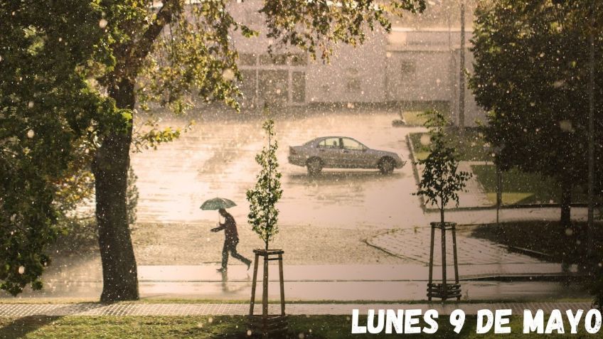 Clima CDMX y Edomex: ¿Habrá LLUVIAS este LUNES 9 de mayo?