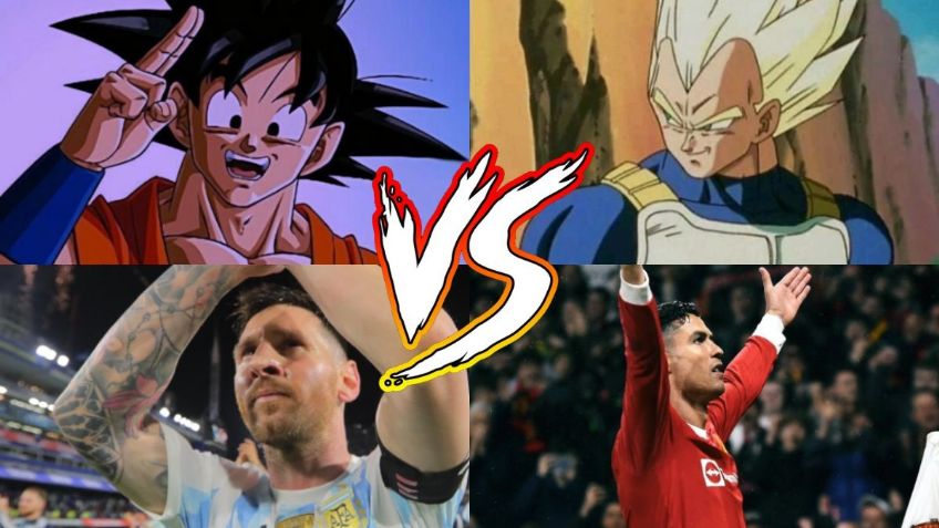 Las tres similitudes de la rivalidad entre Goku y Vegeta con Messi vs Cristiano Ronaldo