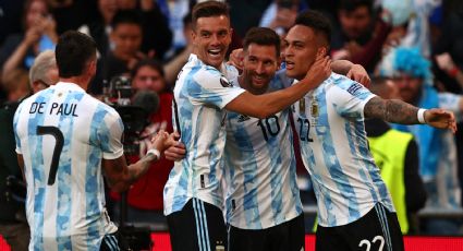 Gran jugada de Messi y gol de Lautaro Martínez en la Finalissima (VIDEO)