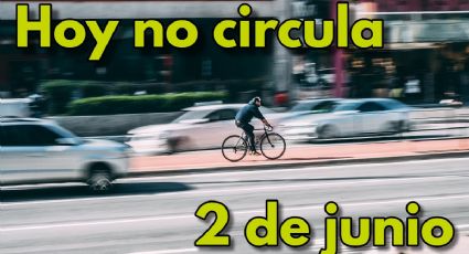 Hoy No Circula 2 de junio: estos autos descansan en CDMX y EDOMEX