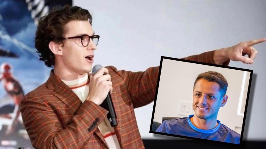 ¿Qué tienen en común Chicharito Hernández y Tom Holland?