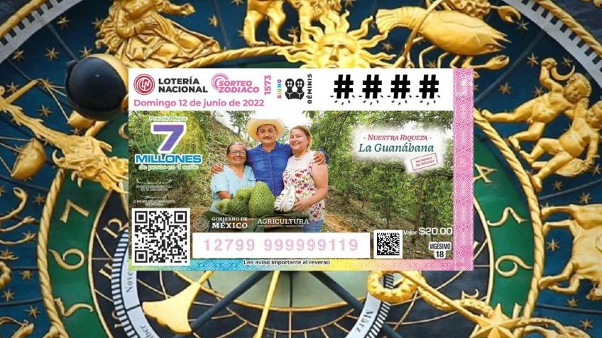 Lotería Nacional Sorteo Zodiaco: Estos fueron los números ganadores del 12 de junio