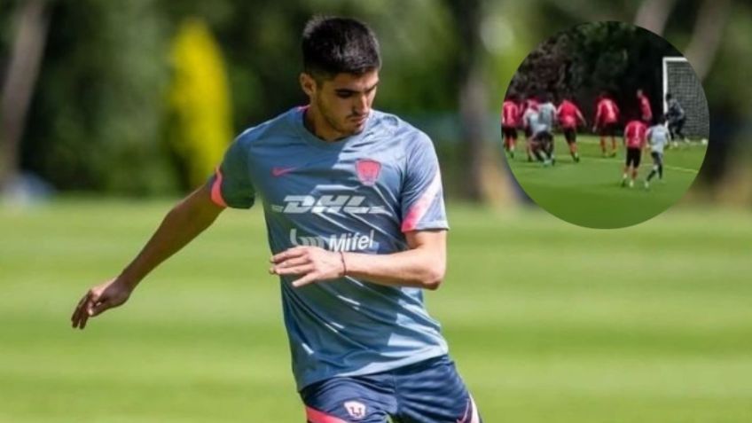 Pumas: ¡Se estrena Del Prete! Así fue su primer gol (VIDEO)