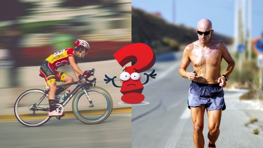 ¿Qué te baja más de peso, caminar, correr o andar en bicicleta?
