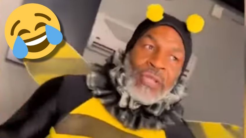 Mike Tyson sorprende al cantar y bailar vestido de abeja ¿Por qué lo hizo? (VIDEO VIRAL)