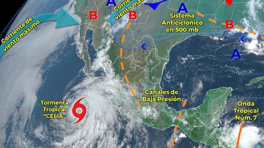 Ciclón Tropical Celia: ¿Cuándo deja de afectar a México?