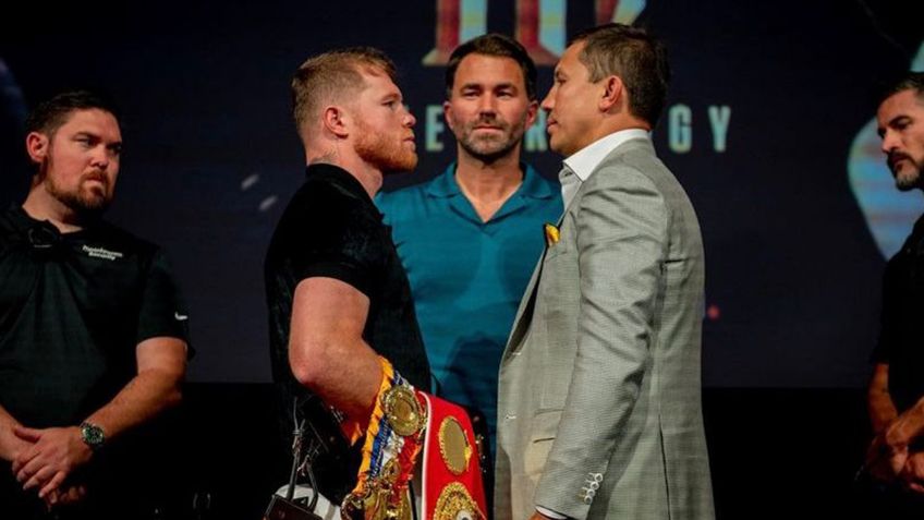 El insulto y la amenaza de Canelo Álvaez a Golovkin en su primer careo