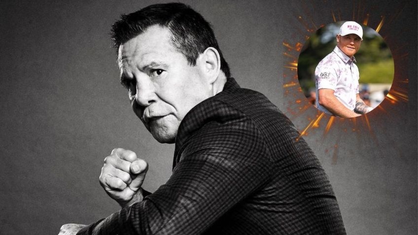Julio César Chávez apapacha a Canelo Álvarez tras Bivol y previo a Golovkin