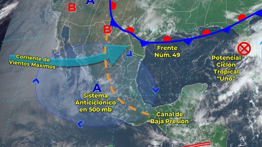 ¿Dónde habrá LLUVIA hoy domingo 5 de junio en México?