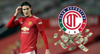 ¿Cuánto costaría al Toluca sueldo de Edinson Cavani por mes, semana y día?