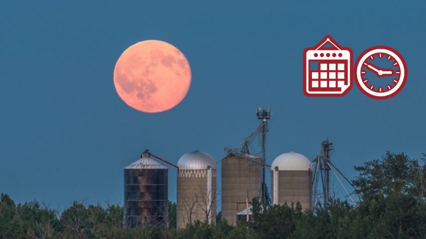Superluna de Fresa: ¿A qué hora y cuándo se podrá ver en México?