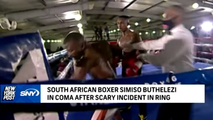 Muere Simizo Buthelezi, boxeador que se viralizó por lanzar golpes al aire