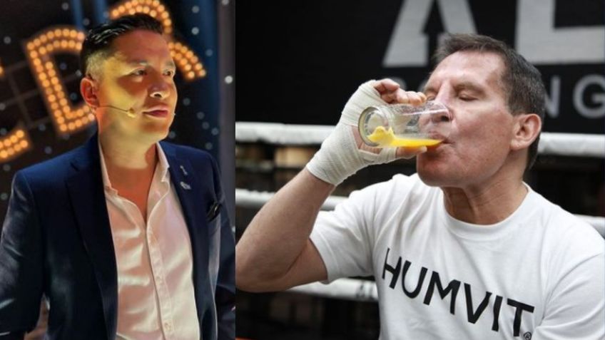 Julio César Chávez dejó las costillas MORADAS a Armando Hernández