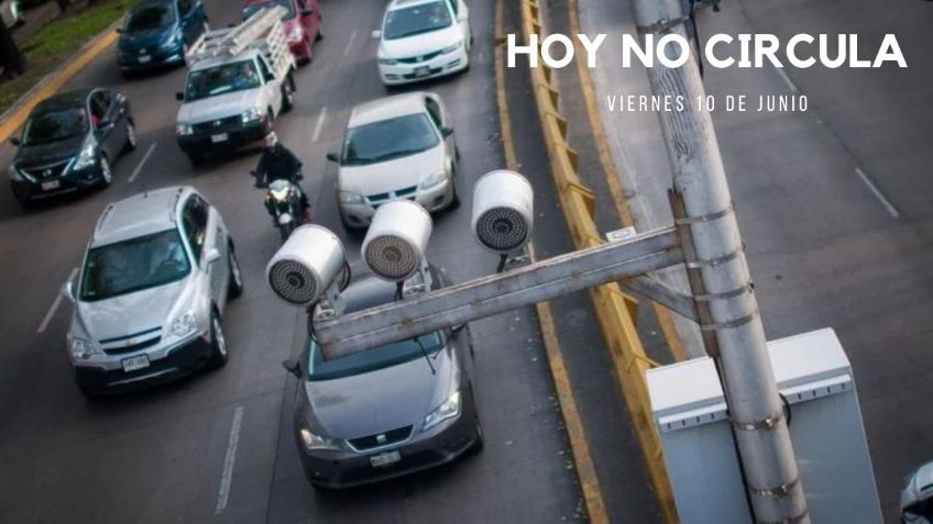Hoy No Circula 10 de junio: estos autos descansan en CDMX y EDOMEX