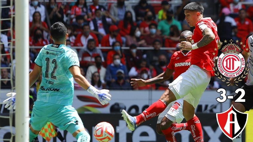 Toluca debutó en casa y mandó al infierno 3-2 al bicampeón Atlas | MEMES