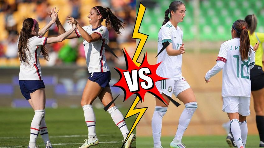 Qué canal transmite México vs Estados Unidos por TV: Premundial Femenil 2022