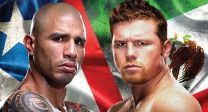 El gancho de Miguel Cotto contra Canelo Álvarez previo a pelea con Golovkin