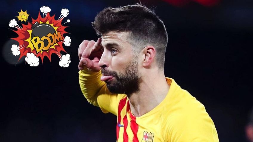 Piqué es "agredido" por un aficionado del Barcelona con canción de Shakira (VIDEO)