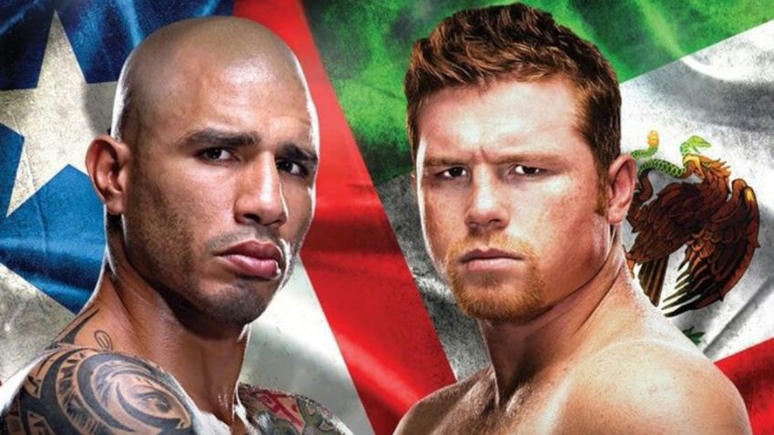 El gancho de Miguel Cotto contra Canelo Álvarez previo a pelea con Golovkin