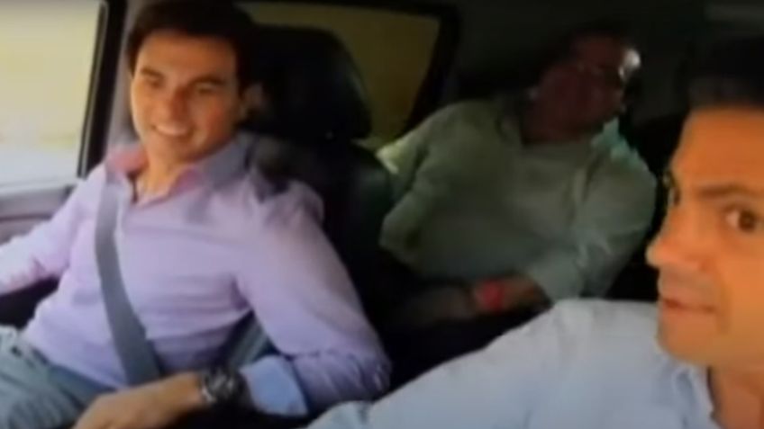 El día que Peña Nieto fue chofer de Checo Pérez
