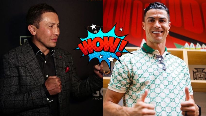 Mientras Canelo Álvarez lo odia, esto opina Cristiano Ronaldo de Golovkin