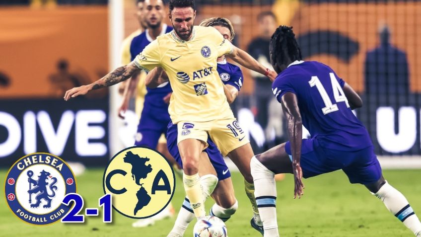 América le jugó al tú por tú, pero Chelsea terminó venciéndolo en Las Vegas