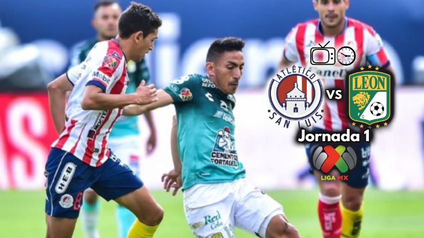 Qué canal transmite San Luis vs León por TV: Jornada 1 Apertura 2022 Liga MX