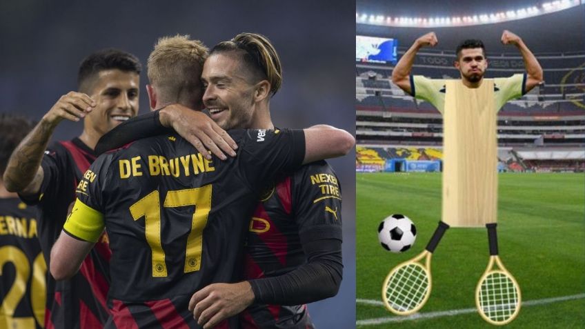 Los MEMES celebran al América por "únicamente perder" 2-1 ante Manchester City