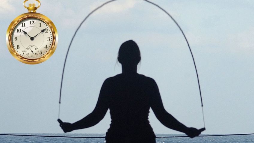 Este es el tiempo que debes saltar la cuerda para bajar de peso