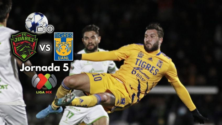 Qué canal transmite Juárez vs Tigres en vivo por TV: Jornada 5 Liga MX
