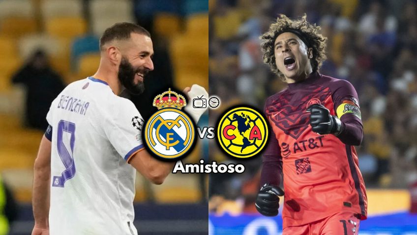 Qué canal transmite América vs Real Madrid en vivo por TV: Amistoso
