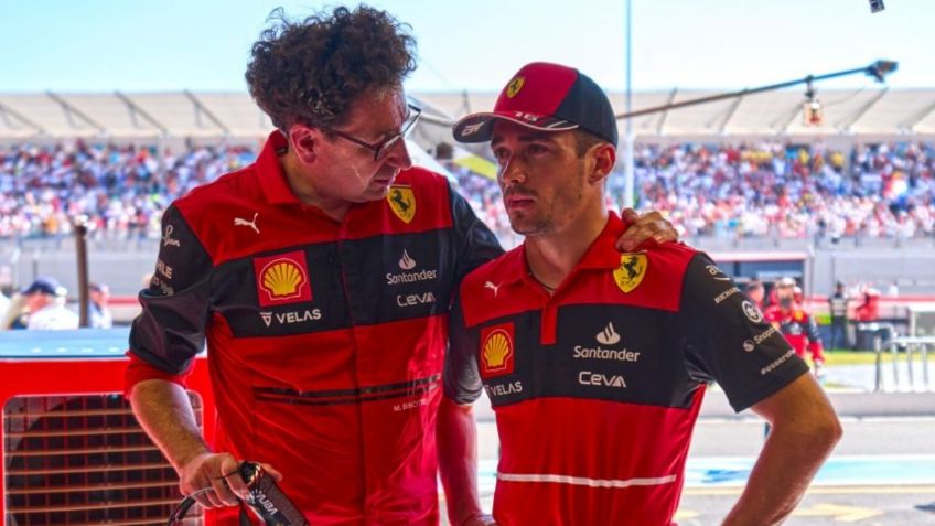 Lo que no viste de Leclerc FURIOSO tras quedar fuera del GP de Francia