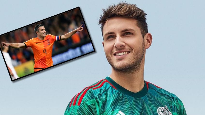 Lo que Santiago Giménez le podría aprender a Robin Van Persie en el Feyenoord