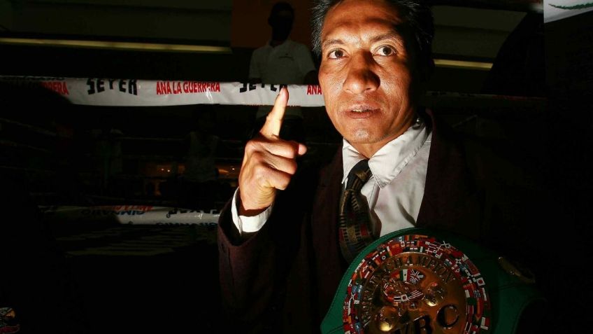 Fue entrenado por Ignacio Beristáin, campeón mundial gallo, hoy es franelero y limpiaparabrisas