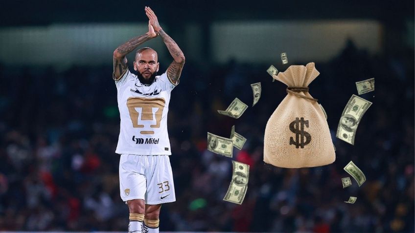 Los millones que Dani Alves ya dejó en Pumas tan solo en sus primeros días
