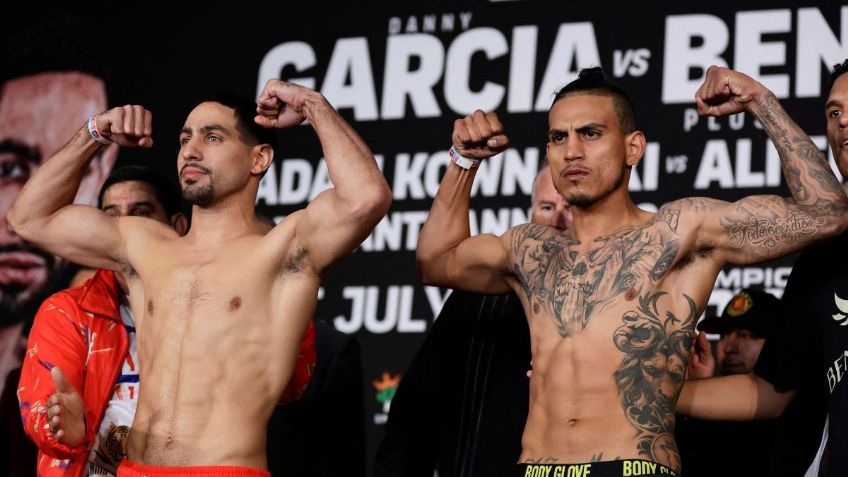 Qué canal transmite Danny García vs José Benavidez por TV: Peso superwelter