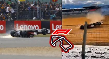 La toma no vista del terrible accidente de Zhou en la F1 (VIDEO)