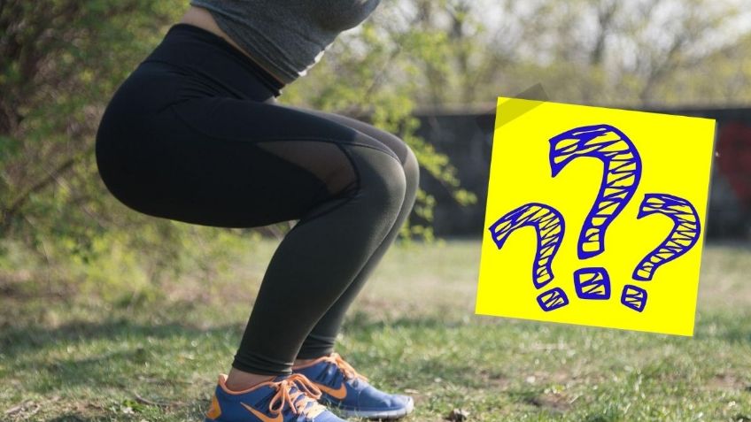 ¿Qué pasa si hago 100 sentadillas diarias?