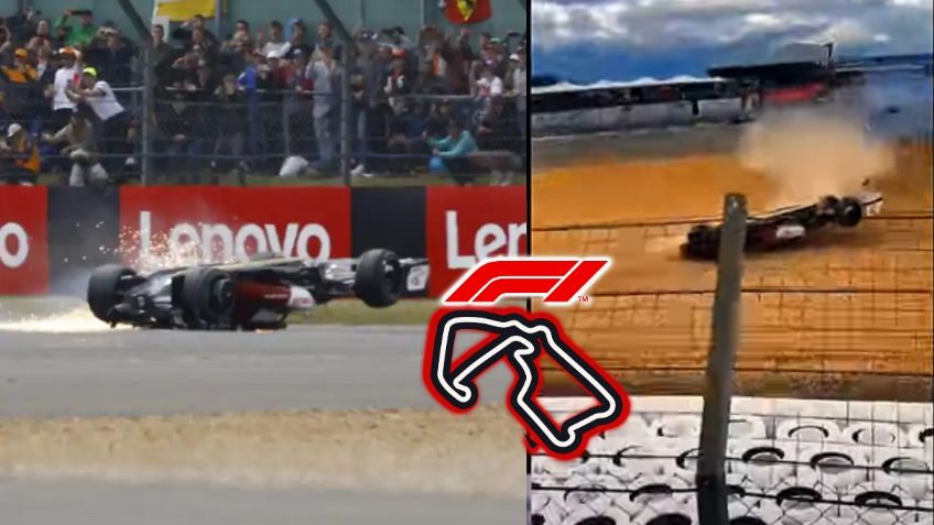 La toma no vista del terrible accidente de Zhou en la F1 (VIDEO)