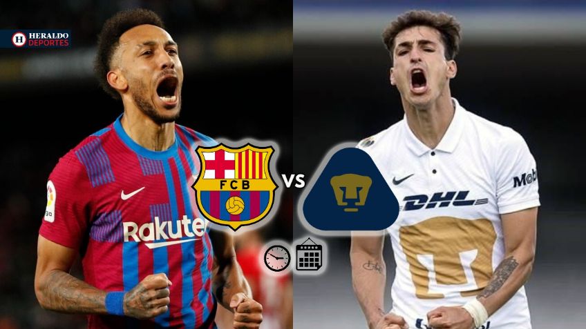¿A qué hora y cuándo Pumas jugará contra Barcelona el Joan Gamper?