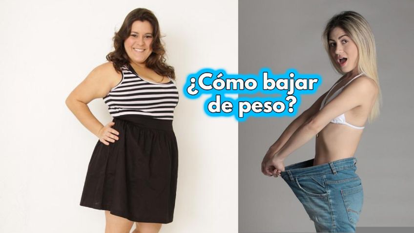¿Cómo bajar de peso rápido en 10 pasos? Resultados en una semana