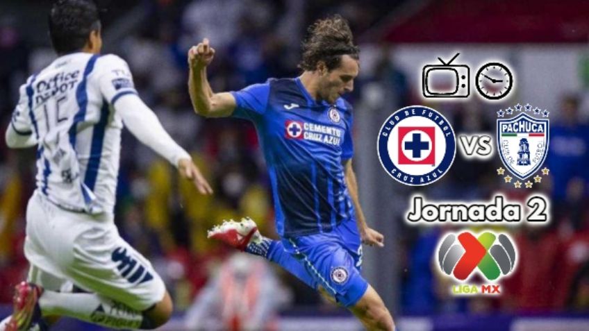 Qué canal transmite Cruz Azul vs Pachuca en vivo por TV: Jornada 2 Liga MX