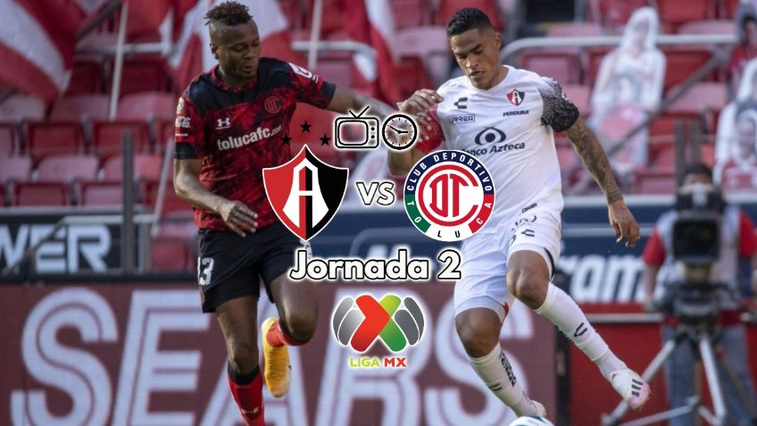 Qué canal transmite Toluca vs Atlas en vivo por TV: Jornada 2 Liga MX