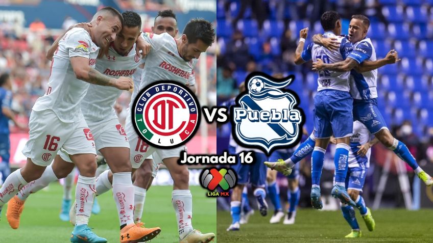 Qué canal transmite Toluca vs Puebla EN VIVO por TV: Jornada 16 Liga MX