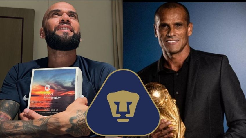Por culpa de Pumas, Dani Alves y Rivaldo tienen cruce en redes sociales