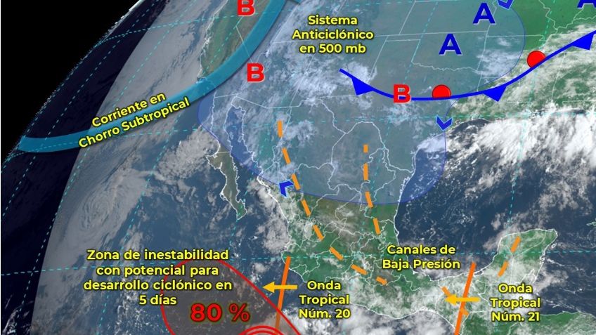Ciclón Tropical Ivette: Esta es su trayectoria hasta el momento